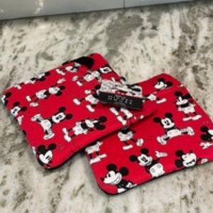 Mickey Mouse Red Hot Pads/ Pot Holders
